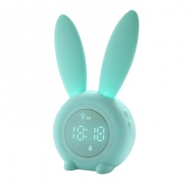 XR - MM - C03 Bunny Ear Alarm Clock Electronic LED..